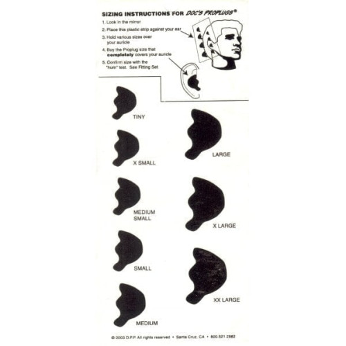 Беруши для дайвинга Doc’s ProPlugs