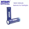 Аккумулятор XTAR 18650 3300mAh 10A Li-Ion 3,6V (с защитой)