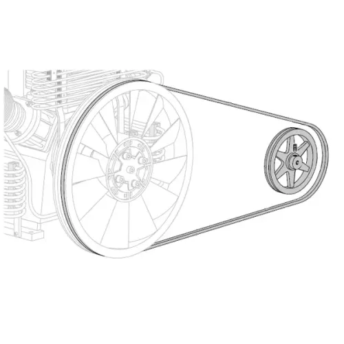 Ремень привода компрессора Coltri MCH-18