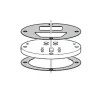 Клапан 1-й ступени MCH-16-18, d97mm, комплект COLTRI