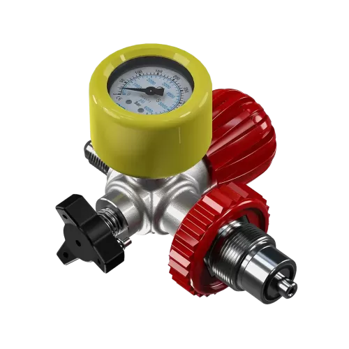 Зарядное устройство Coltri 300 Бар с манометром и клапаном сброса