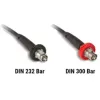 Зарядный штуцер Din 200/300 Bar для компрессора Coltri