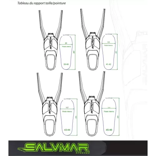 Калоши для ласт Salvimar Speeder