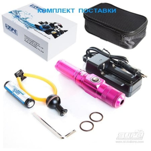 Подводный Фонарь MS10 для макросъёмки SUPE