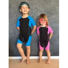 Детский гидрокостюм для плавания FD Junior Blue