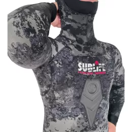 Гидрокостюм ВАРЯГ GRAY CAMO для подводной охоты 9 мм