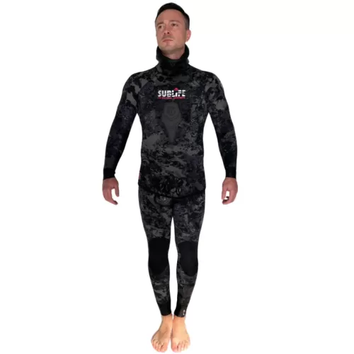 Гидрокостюм ВАРЯГ GRAY CAMO для подводной охоты 9 мм