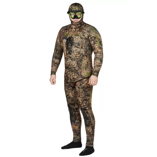 Гидрокостюм SALVIMAR GARDA KRYPSIS (5,5 мм, открытая пора/лайкра, камуфляж)
