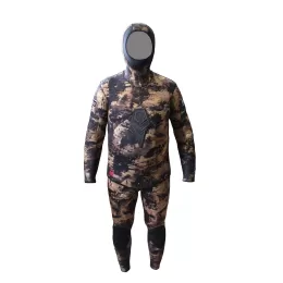 Куртка гидрокостюма для подводной охоты SUBLIFE VOLK BROWN 9 мм