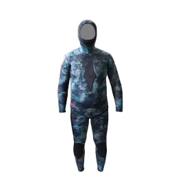Куртка гидрокостюма для подводной охоты SUBLIFE VOLK BLUE 5 мм
