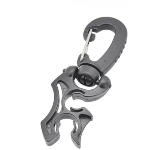 Держатель шлангов с карабином Double Hose
