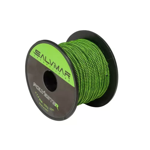 Линь Salvimar Polyester черно-зеленый ø 1.7 мм 90 кг