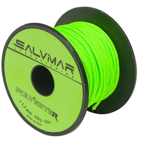 Линь Salvimar Polyester ядовито-зеленый ø 1.7 мм 90 кг