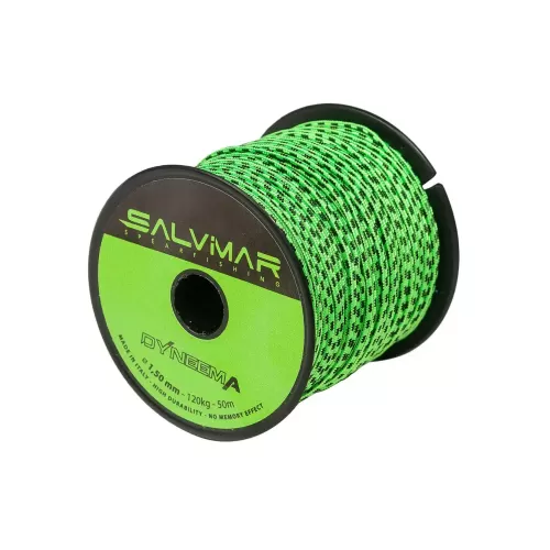 Линь Salvimar DYNEEMA зеленый ø 1,5 мм 120 кг