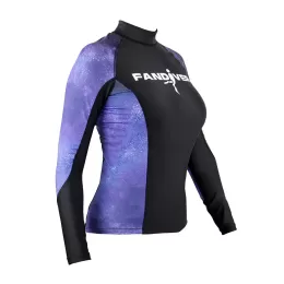 Майка лайкровая Galaxy Purple женская FanDiver