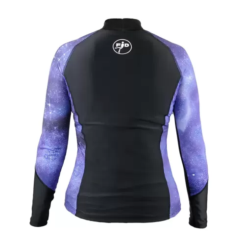 Майка лайкровая Galaxy Purple женская FanDiver