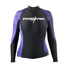 Майка лайкровая Galaxy Purple женская FanDiver