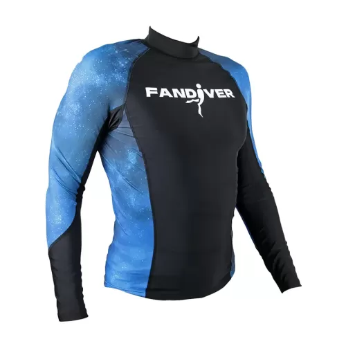 Майка лайкровая Galaxy Blue мужская FanDiver