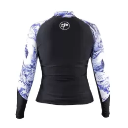 Майка лайкровая Marble Purple женская FanDiver