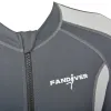 Костюм из лайкры FanDiver RushGuard Gray-Black мужской