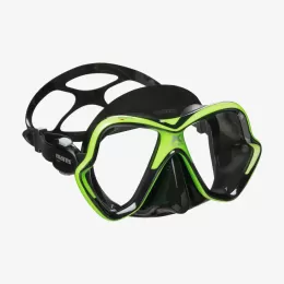 Маска Mares X-Vision Lime Black/Black