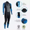Гидрокостюм Hydroflex FS 3 мм мужской Aqualung
