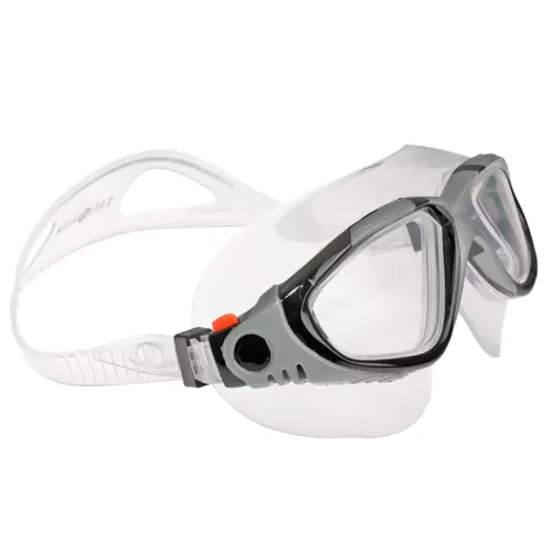 Очки-маска для плавания FanSwim T19 чёрно-серый