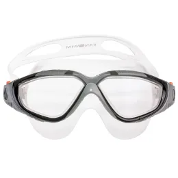 Очки-маска для плавания FanSwim T19 чёрно-серый