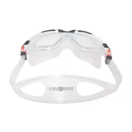Очки-маска для плавания FanSwim T19 чёрно-белый