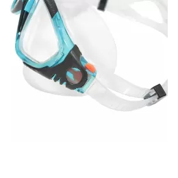 Очки-маска для плавания FanSwim T19 чёрно-голубой