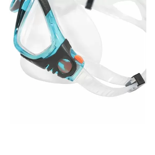 Очки-маска для плавания FanSwim T19 чёрно-голубой