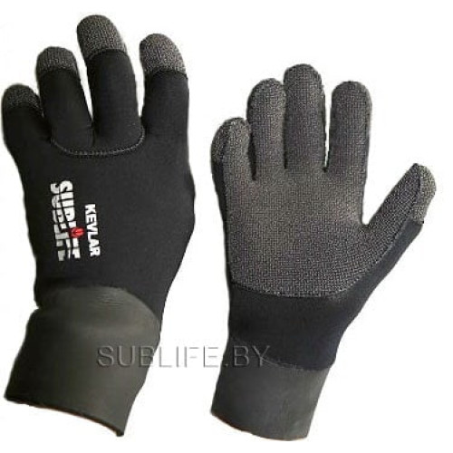 Перчатки Kevlar 5мм SUBLIFE