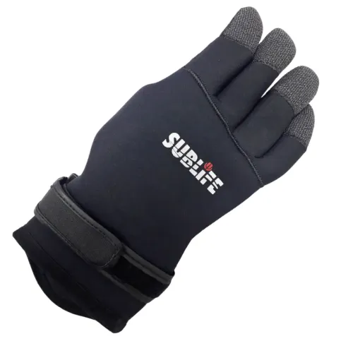 Неопреновые перчатки KEVLAR 5мм SUBLIFE