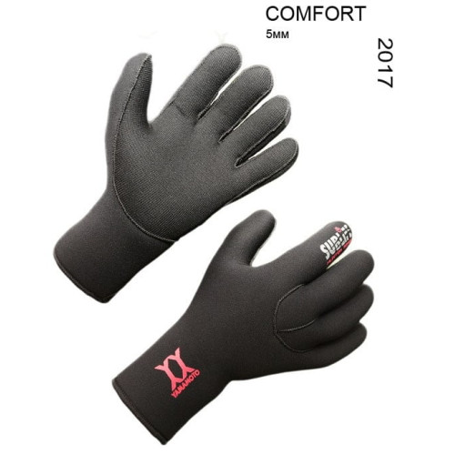 Перчатки COMFORT NYLON 5мм Sublife