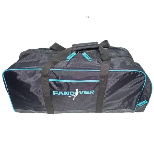 Сумка FanDiver Классик чёрно-бирюзовая