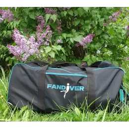 Сумка FanDiver Классик чёрно-бирюзовая