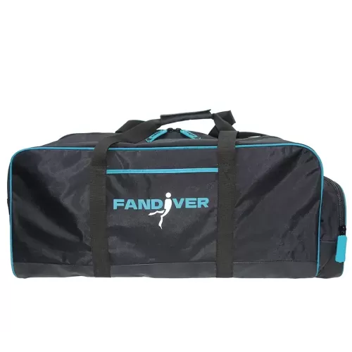 Сумка FanDiver Классик чёрно-бирюзовая