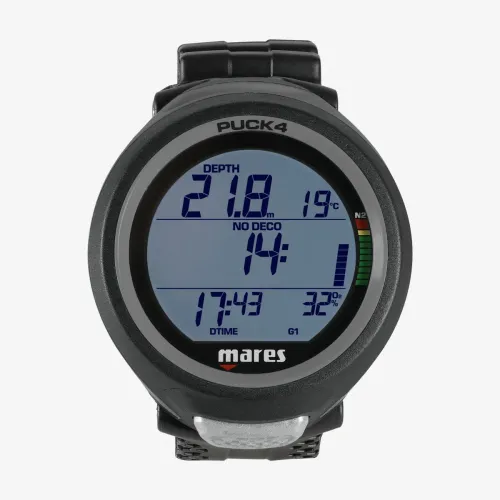 Подводный компьютер Mares Puck 4 Black