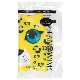 Шапочка для плавания детская Леопард FanSwim