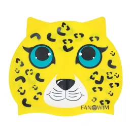 Шапочка для плавания детская Леопард FanSwim