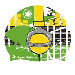 Шапочка для плавания Aqua Sphere Headphones