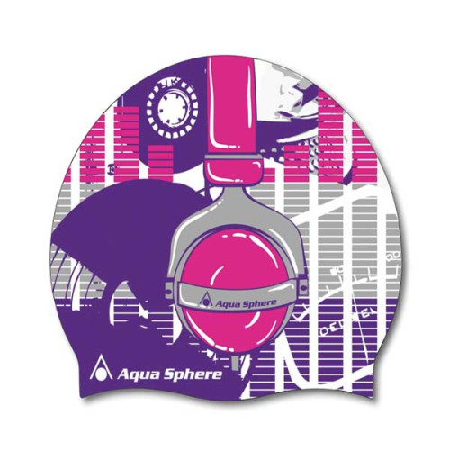 Шапочка для плавания Aqua Sphere Headphones