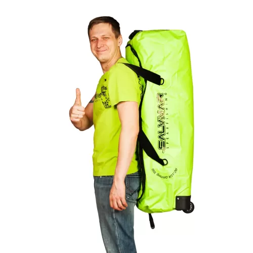 Сумка Salvimar ROLLER Acid Green на колесах 100 литров