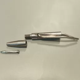 Наконечник с перекидным флажком и съемным дюбелем